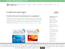 Tablet Screenshot of creditcard.be