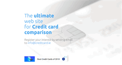 Desktop Screenshot of creditcard.ie