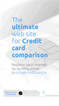 Mobile Screenshot of creditcard.ie
