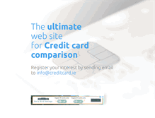 Tablet Screenshot of creditcard.ie